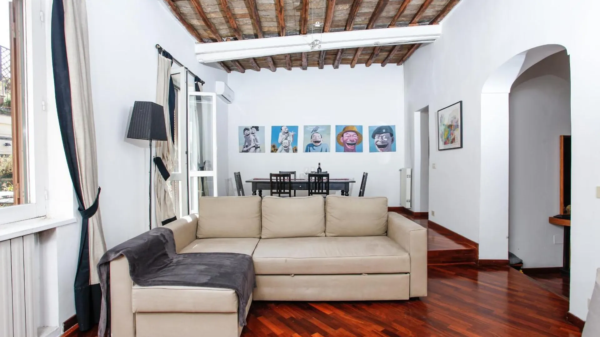 Above Pantheon Roof Apartment Rome