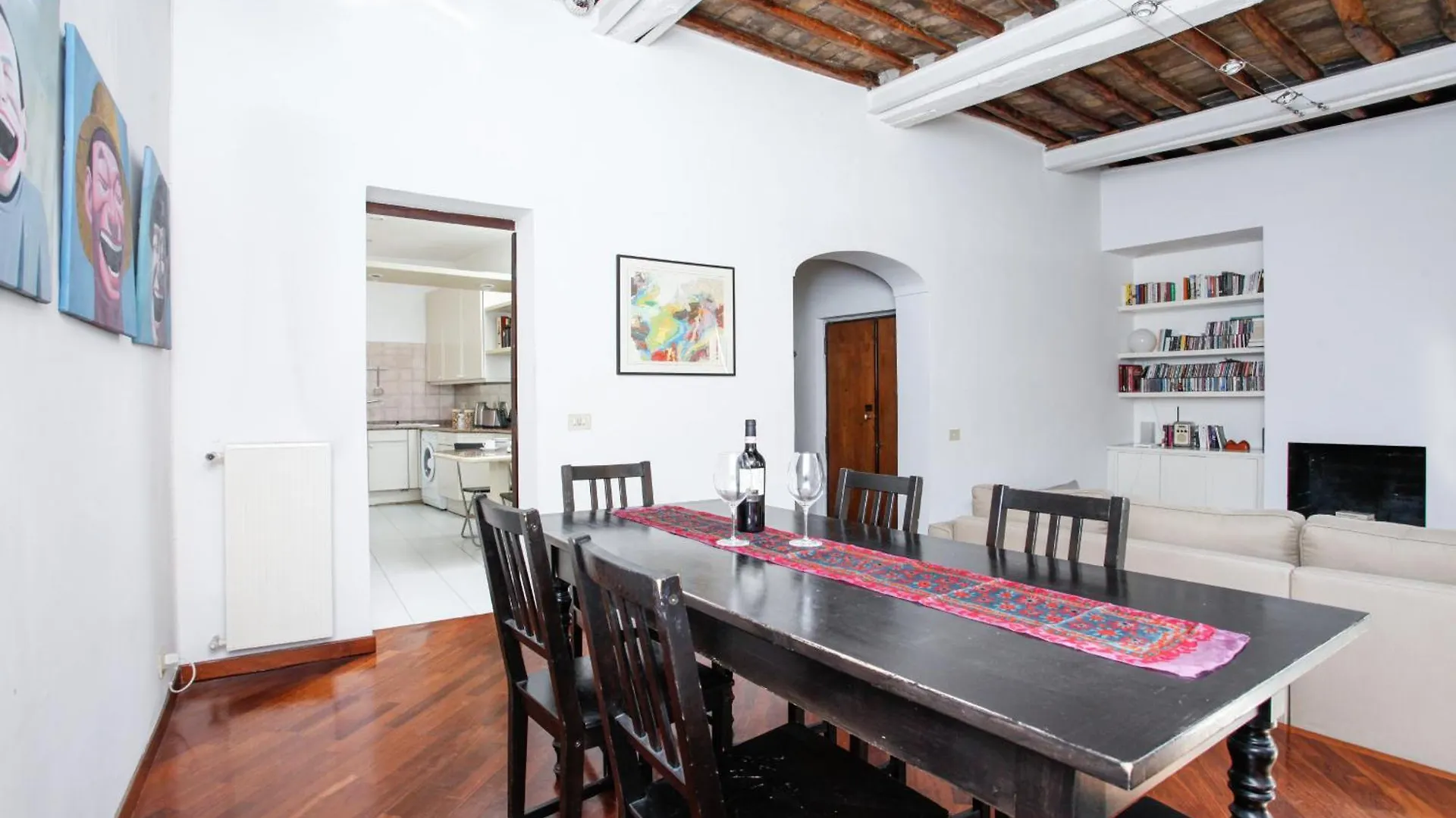 Above Pantheon Roof Apartment Rome